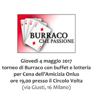 Vieni a giocare a burraco?