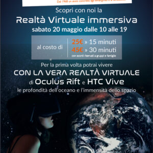 Realtà virtuale immersiva, vieni a provarla?