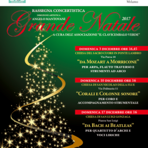 Domenica 3 dicembre- ore 16.45- da Mozart a Morricone