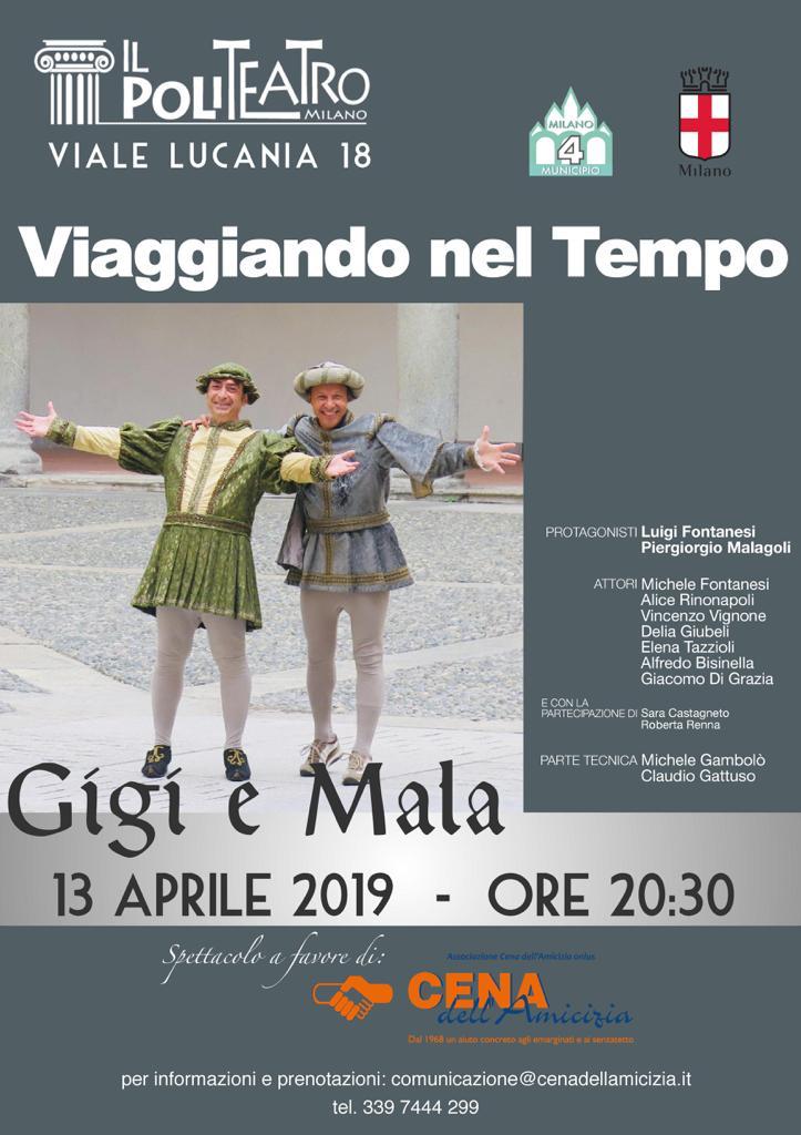 Viaggiando nel Tempo- Gigi e Mala per Cena