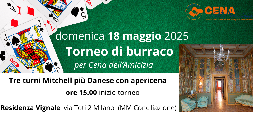 18 maggio - torneo di Burraco