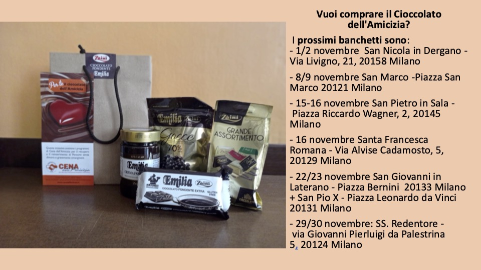 Non solo ai banchetti