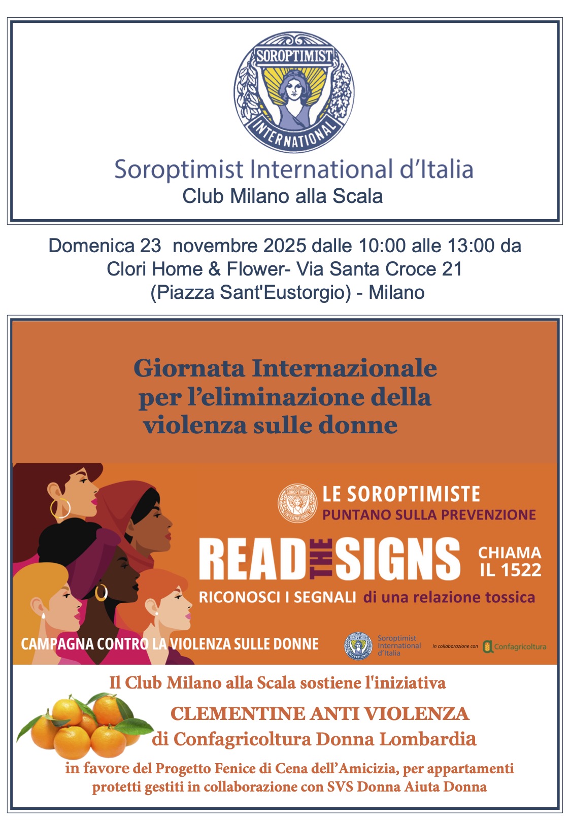 Le Clementine Anti Violenza
