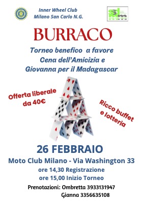 Per ora burraco e magia